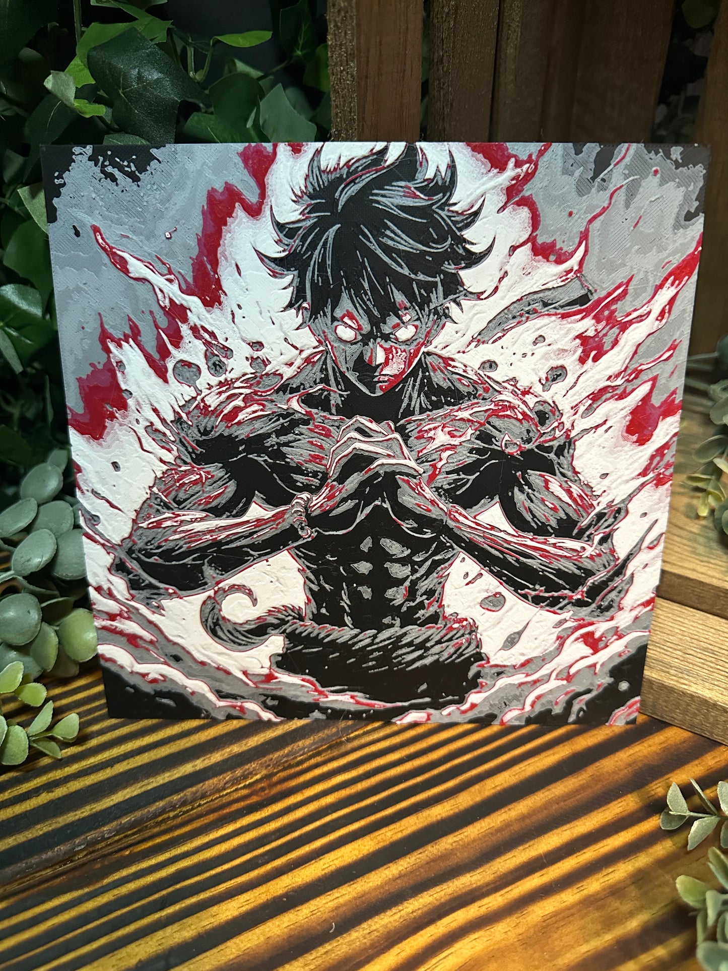 One Piece Luffy Superhero Hueforge